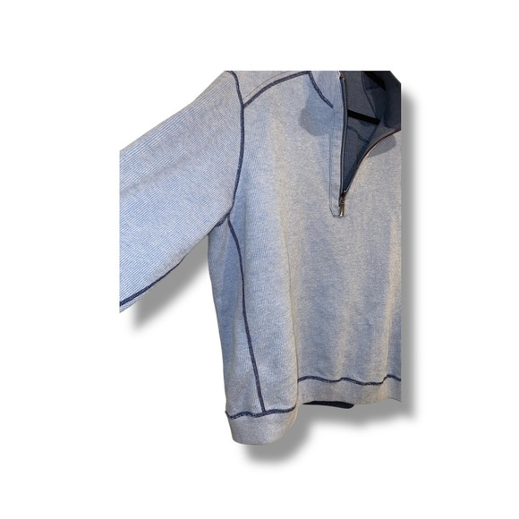 Reversible Tommy Bahama Half-Zip Sweater - Picture 5 of 10